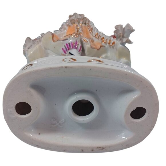 Antique Meissen Porcelain Figurine Of Court Gentleman In Rococo Attire 8" Tall - Picture 10 of 11